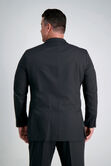 Big &amp; Tall Active Series&trade; Herringbone Suit Jacket, Black / Charcoal, hi-res
