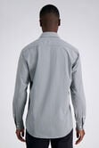 Smart Wash&trade; Dress Shirt - Black Check, Black / Charcoal view# 2