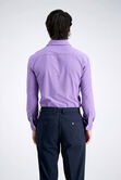 Smart Wash&trade; Dress Shirt - Purple Dobby,  view# 2