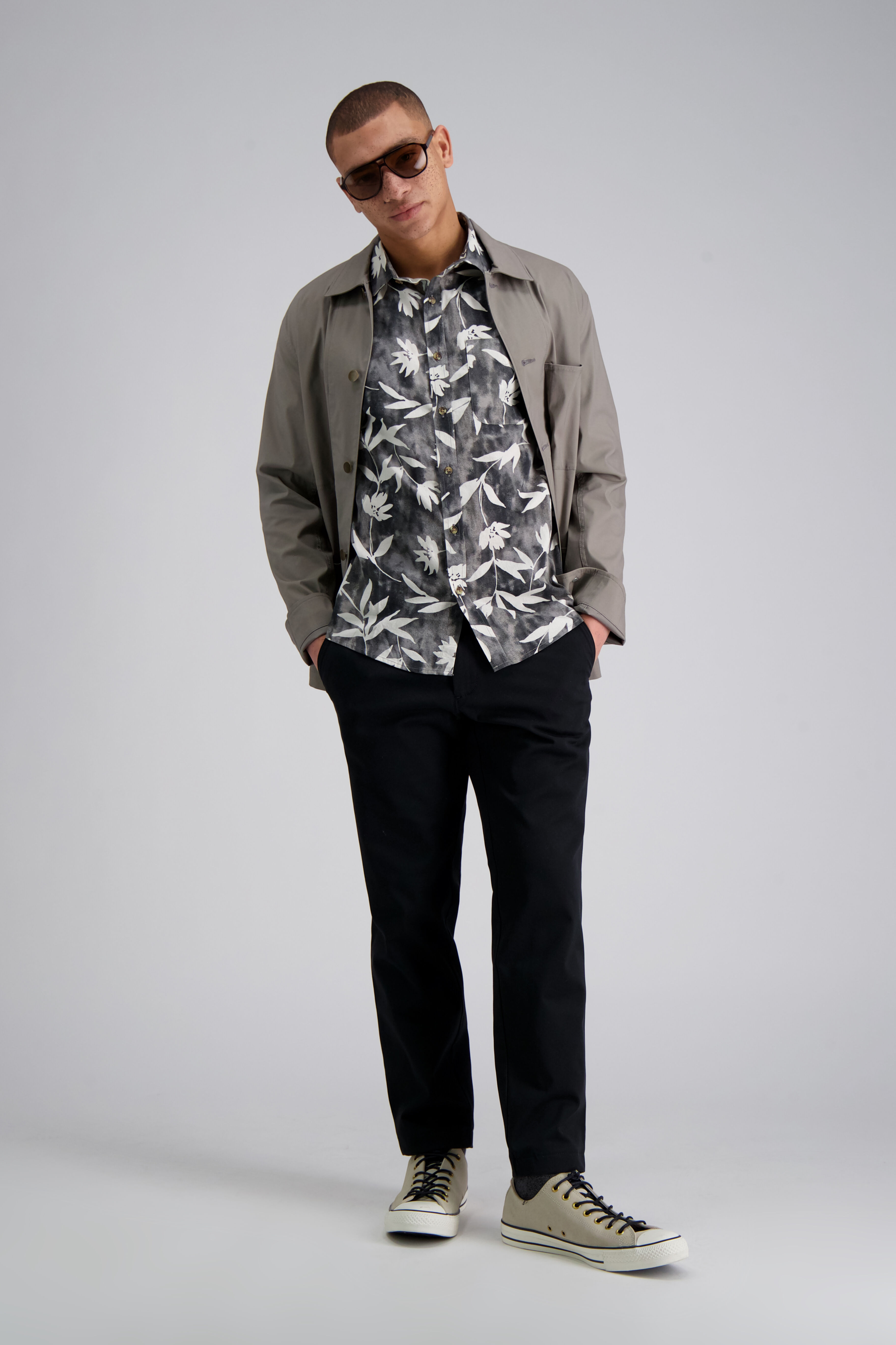 Haggar life khaki deals straight fit pants