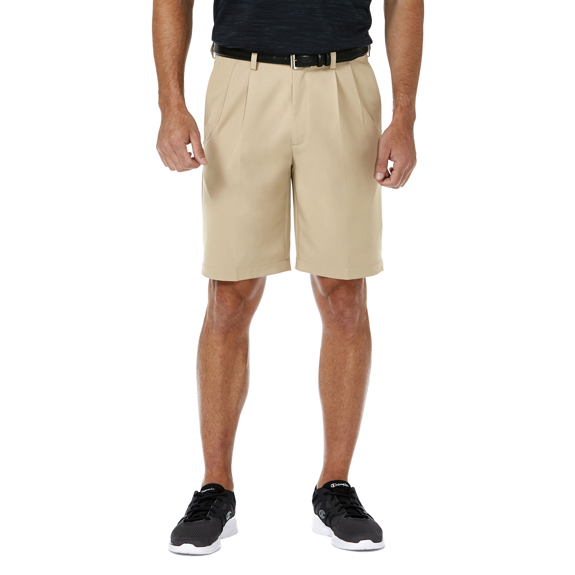 Haggar cool 18 pro classic fit pleated shorts online