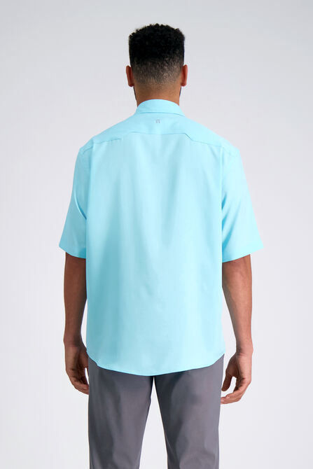 Dobby Button Down Shirt, Turquoise view# 2