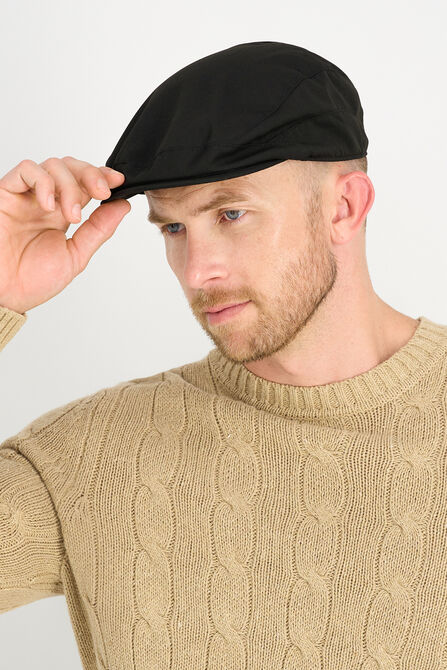 Side Seamed Flat Cap,  view# 2