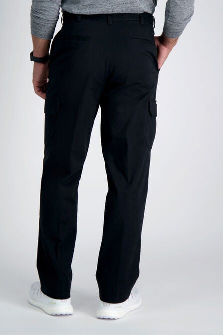 Stretch Comfort Cargo Pant, Black view# 4