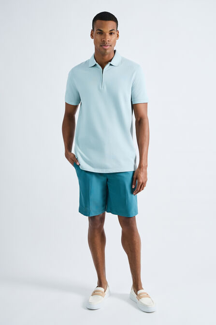 Cool 18&reg; Pro Oxford Short, Island Green view# 1