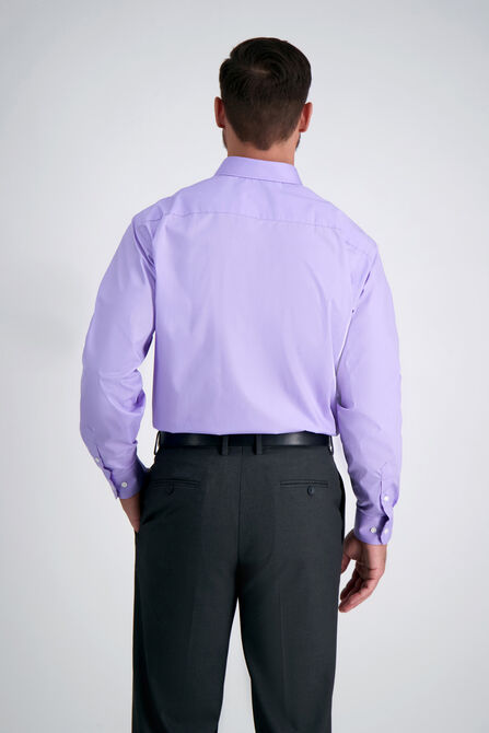 Light Purple Solid Dress Shirt,  view# 2