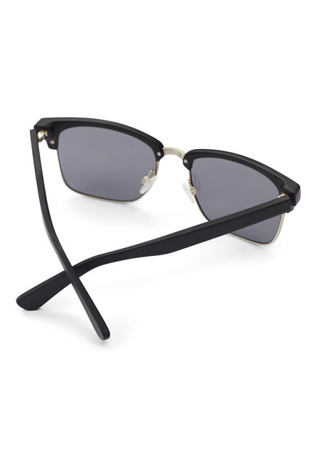 Modern Intellectual Sunglasses, Black