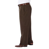 Big &amp; Tall E-CLO&trade; Stria Dress Pant, Brown view# 2