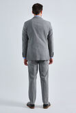 J.M. Haggar Micro Houndstooth Suit Jacket, Med Grey view# 4