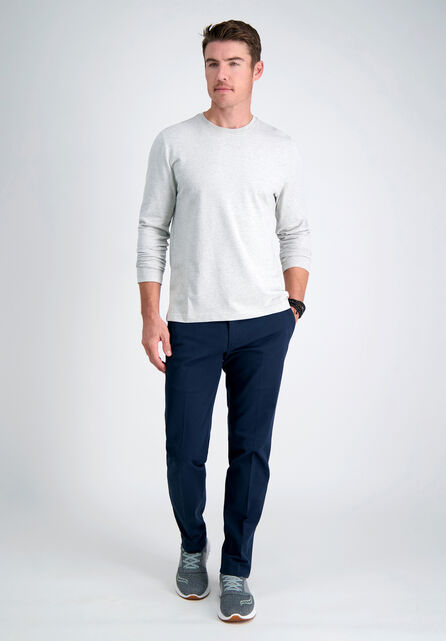 Premium Comfort Khaki Pant, Dark Navy