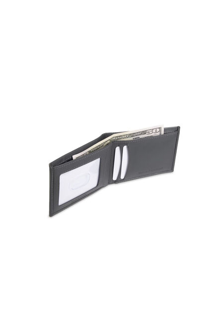 RFID Micro Slim Fold Wallet, Graphite view# 4