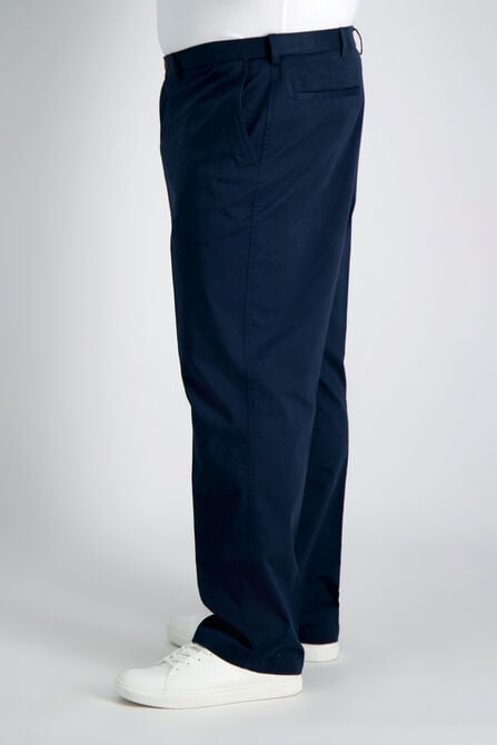 Big &amp; Tall Premium Comfort Khaki Pant, Dark Navy view# 3