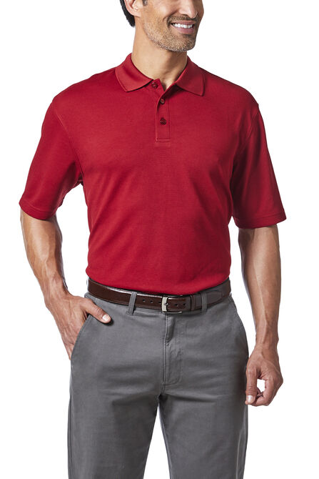 Cool 18&reg; Golf Polo, Rio Red view# 1