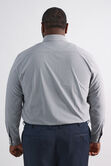 Big Smart Wash&reg; Dress Shirt - Medium Grey Grid, Medium Grey view# 2