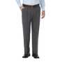 J.M. Haggar Premium Stretch Suit Pant - Pleated Front, Medium Grey