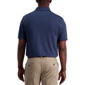 Diagonal Allover Polo, Admiral Blue view# 2