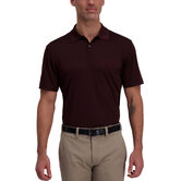 Cool 18&reg; Pro Block Textured Golf Polo, Windsor WIne view# 1