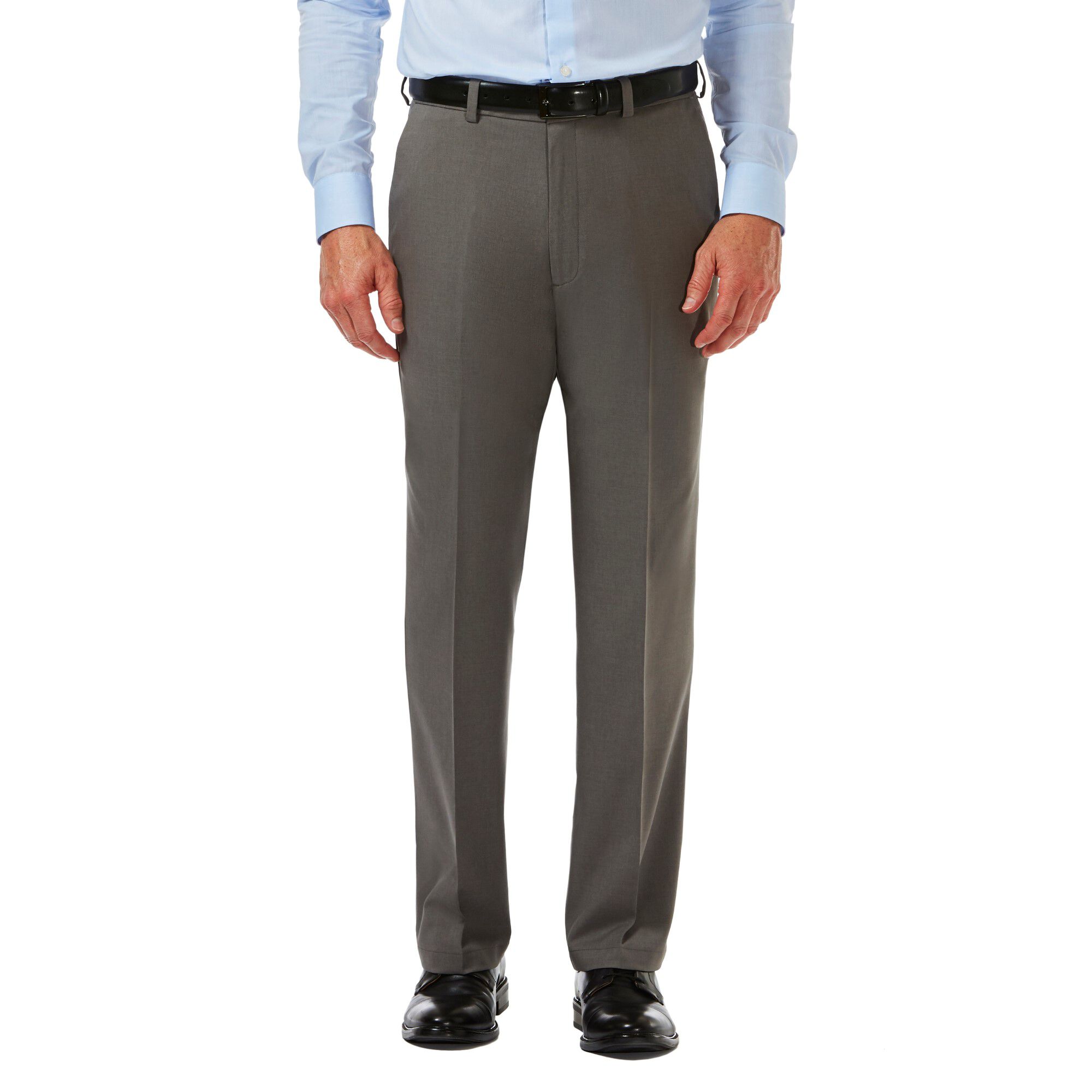 Haggar cool 18 pro straight fit flat front pants sales