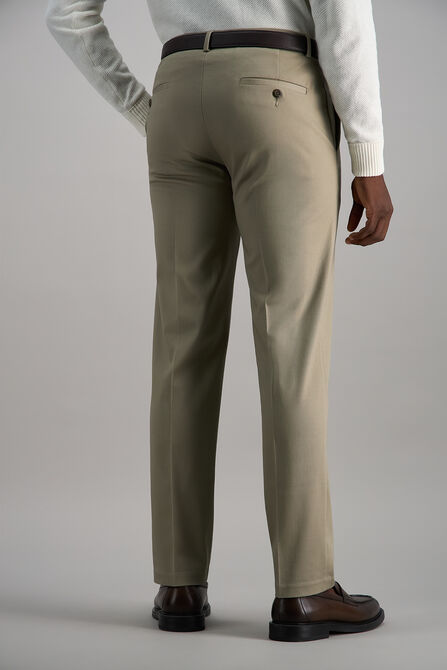 Wrinkle Free Performance Khaki Pant, Khaki view# 4