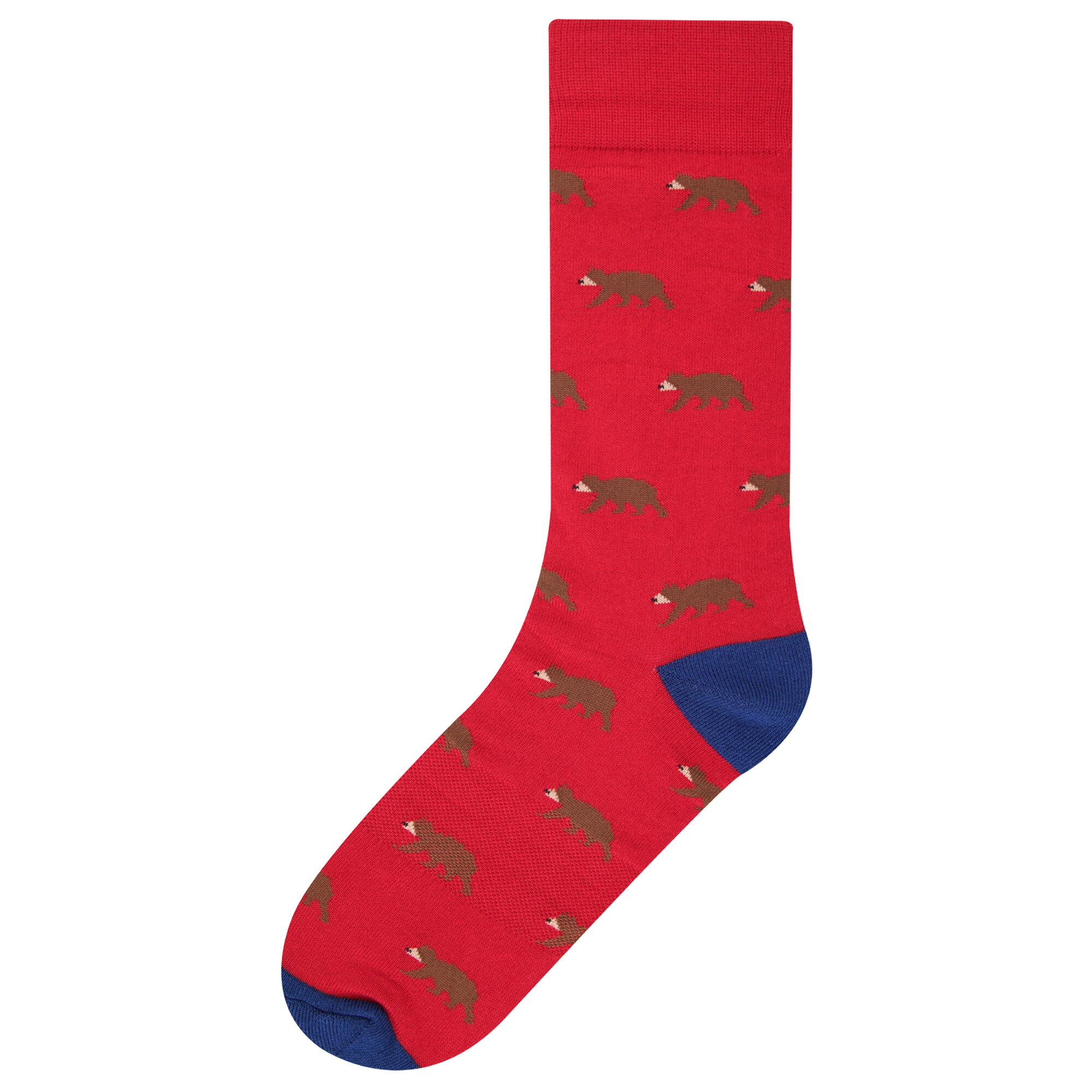 Haggar Bear Socks Red (5R19-2056 Clothing Underwear & Socks) photo