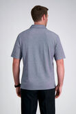 Short Sleeve Pique Polo, Med Grey view# 2
