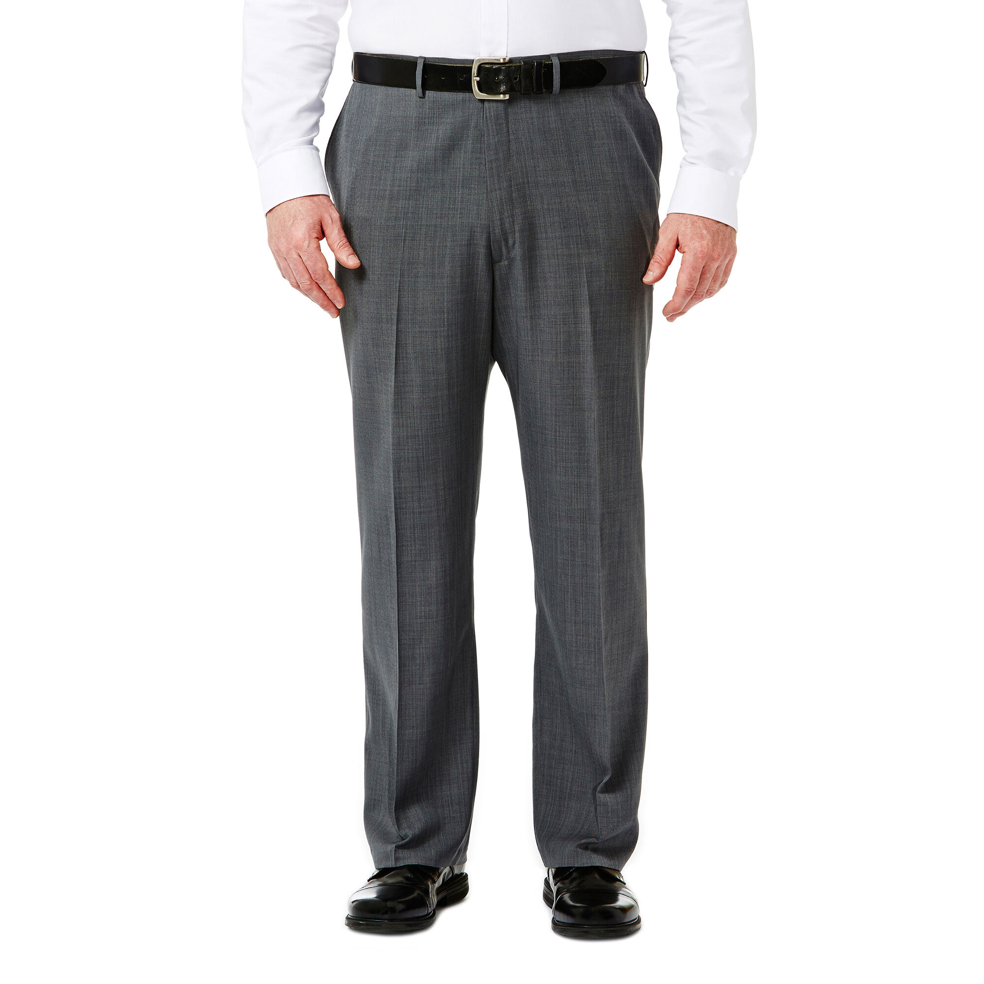 Haggar Big & Tall Travel Performance Suit Separates Graphite (HY90267 Clothing Pants) photo