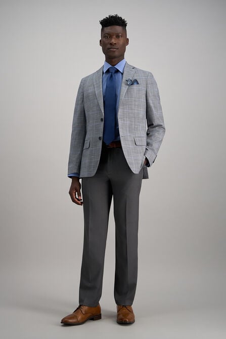 Premium Comfort Dress Pant, Dark Grey view# 3