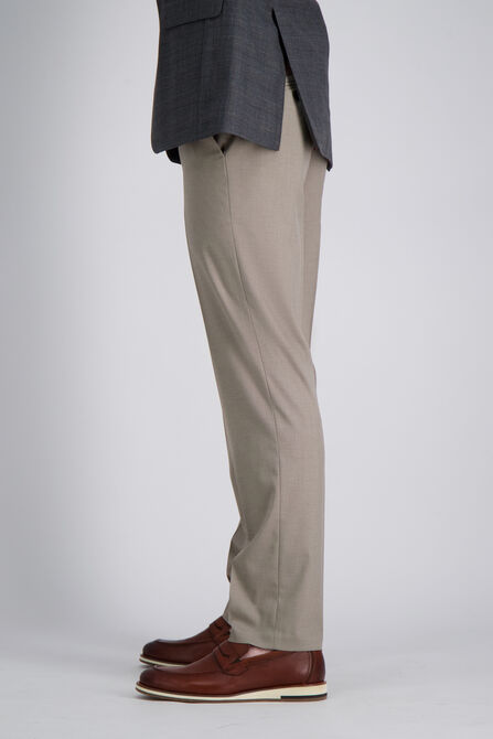J.M. Haggar Stretch Dress Pant, Oatmeal view# 3