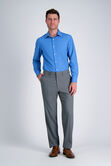 Premium Comfort Dress Pant - Tonal Windowpane, Black / Charcoal view# 1