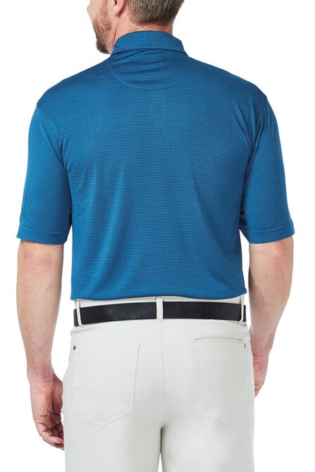 Cool 18&reg; Textured Solid Polo,  view# 2