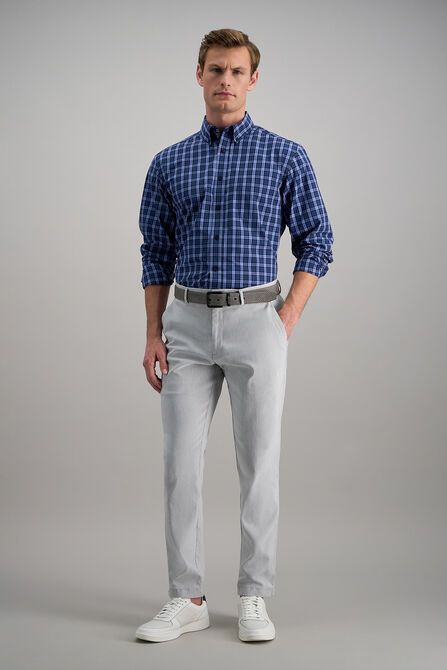 Life Khaki&trade; Flex Chino Pant, Charcoal Htr view# 3