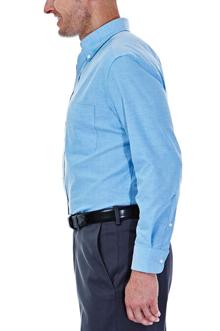 Solid Oxford Dress Shirt, Bright Blue view# 2