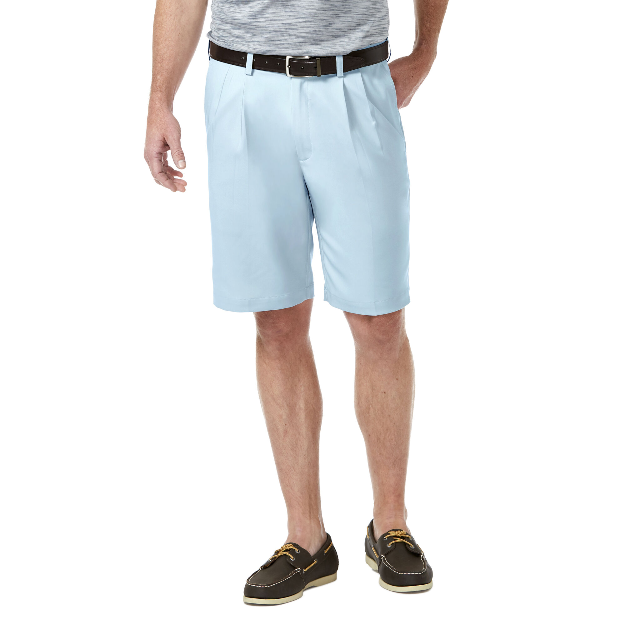 Haggar cool 18 pro pleated shorts on sale