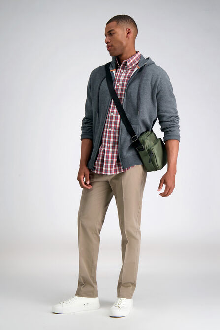 Life Khaki&trade; Plaid Shirt, Red view# 3