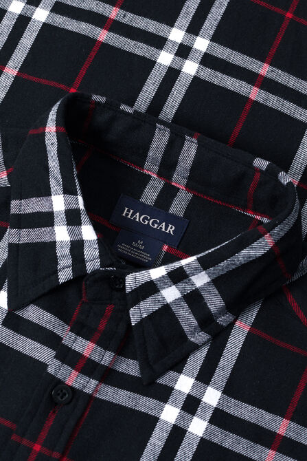 Long Sleeve Flannel Plaid Shirt,  view# 4