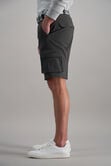 Stretch Cargo Short with Tech Pocket, Graphite view# 5