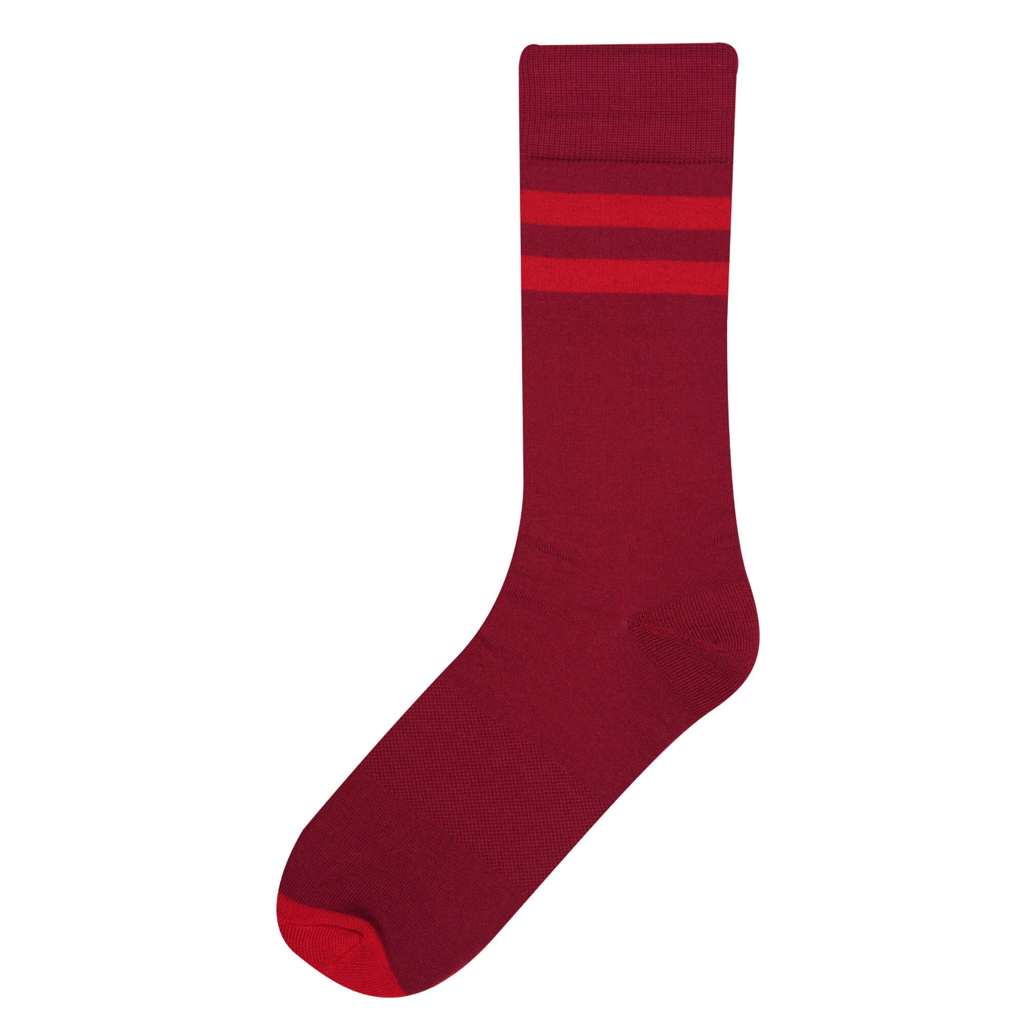 Haggar Striped Red Socks Red (5R10-1022 Clothing Underwear & Socks) photo