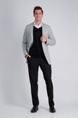 J.M. Haggar Stretch Dress Pant, Black view# 1