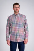 Long Sleeve Brushed Cotton Plaid Shirt,  view# 1