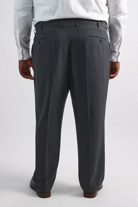 Big &amp; Tall Premium Comfort Tonal Plaid Dress Pant,  view# 4