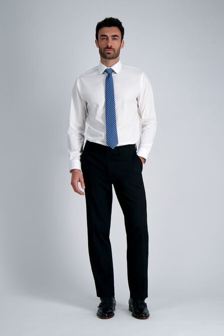 Premium Comfort Dress Shirt - White, White view# 3