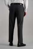 J.M. Haggar 4-Way Stretch Dress Pant, Charcoal Htr view# 4