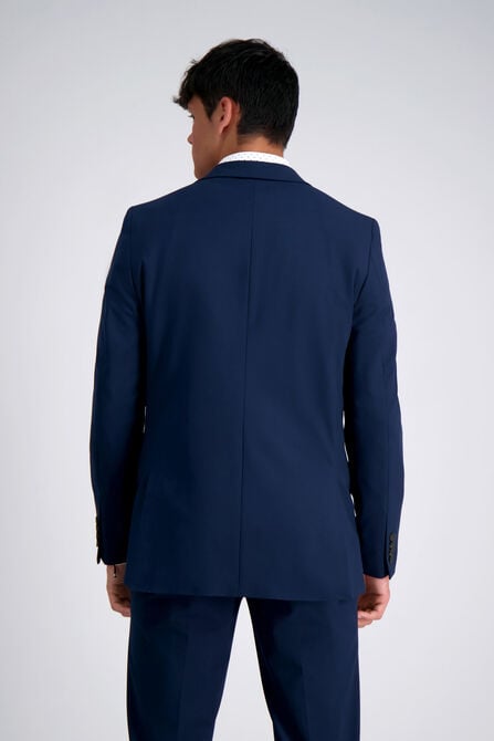 JM Haggar Slim 4 Way Stretch Suit Jacket, BLUE view# 3
