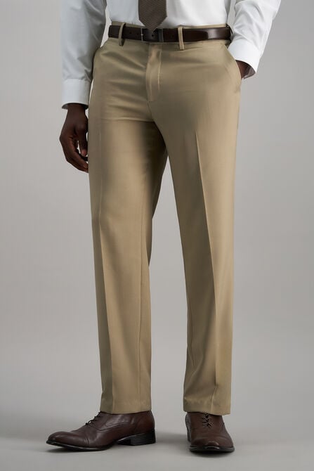 Premium Comfort Dress Pant, Khaki view# 1