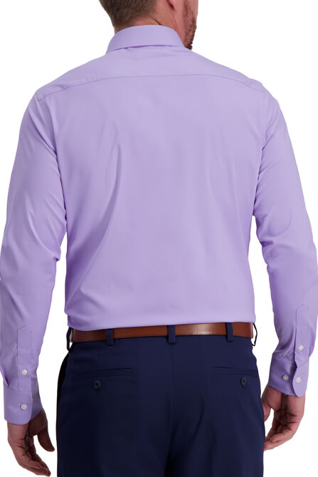 J.M. Haggar Tech Performance Lavender Dress Shirt,  view# 2