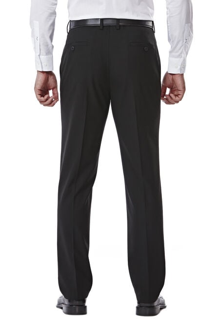 JM Haggar Slim 4 Way Stretch Suit Pant, Black view# 3