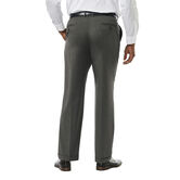 Big &amp; Tall Premium Stretch Dress Pant, Black / Charcoal view# 3