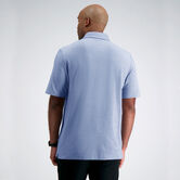 2-Color Pique Polo, BLUE view# 2