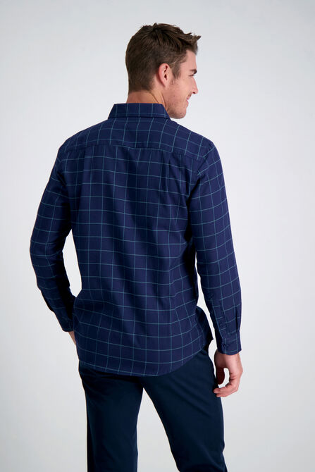 Large Windowpane Plaid Shirt,  view# 2