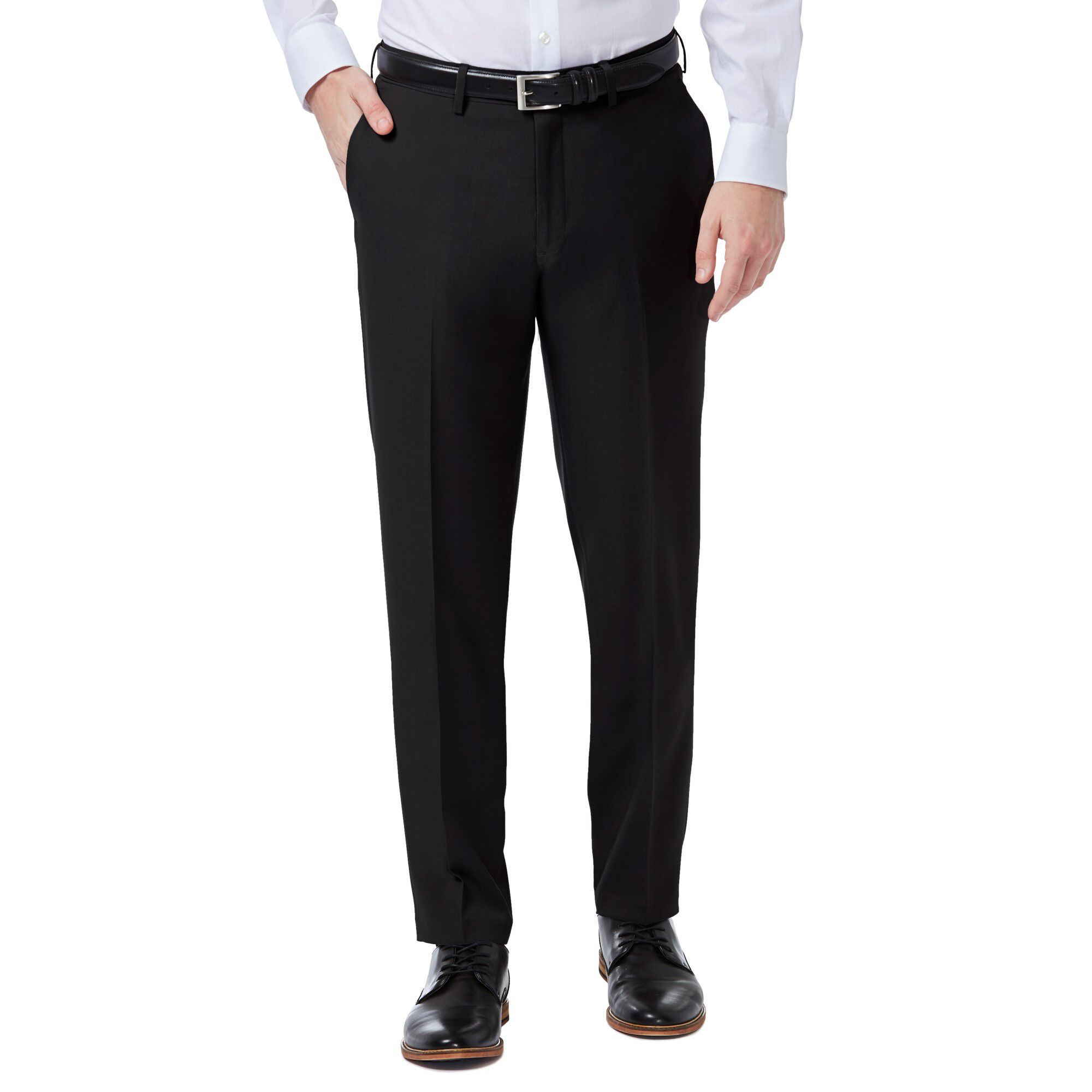 Haggar Premium Comfort Dress Pant Black (HD00658 Clothing Pants) photo